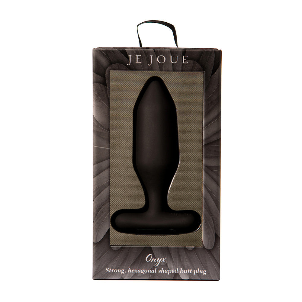 Je Joue Onyx Vibrating Plug - Black