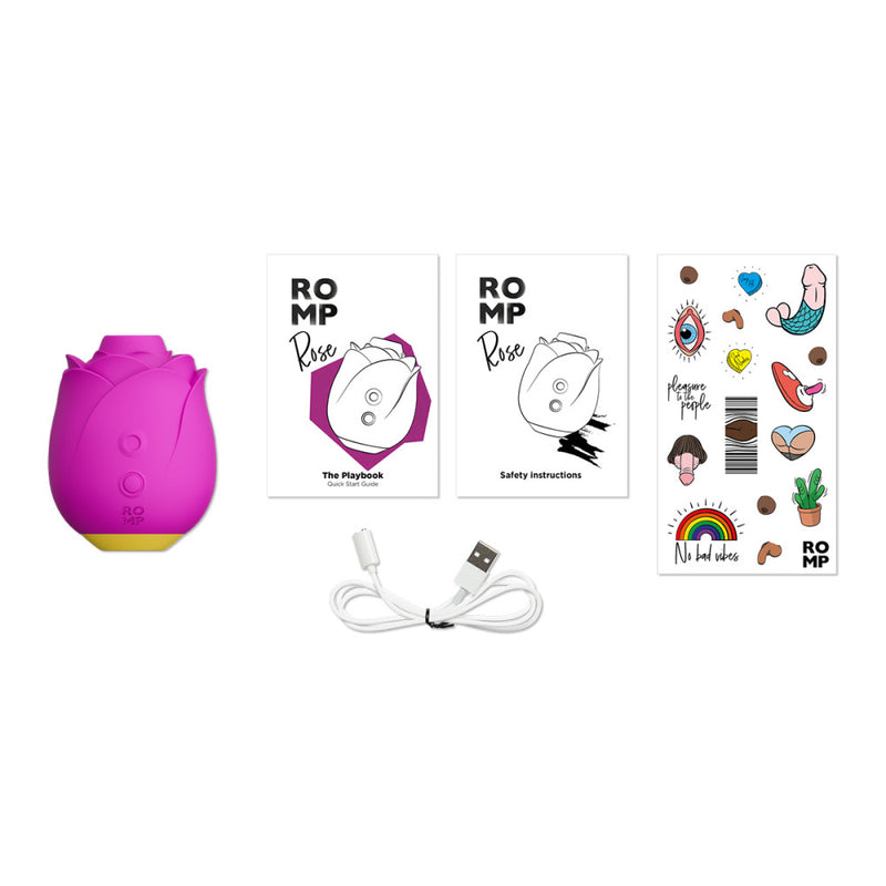 Romp Rose Toy Vibe | Clitoral Stimulator Romp Rose Toy Vibe | Clitoral Stimulator