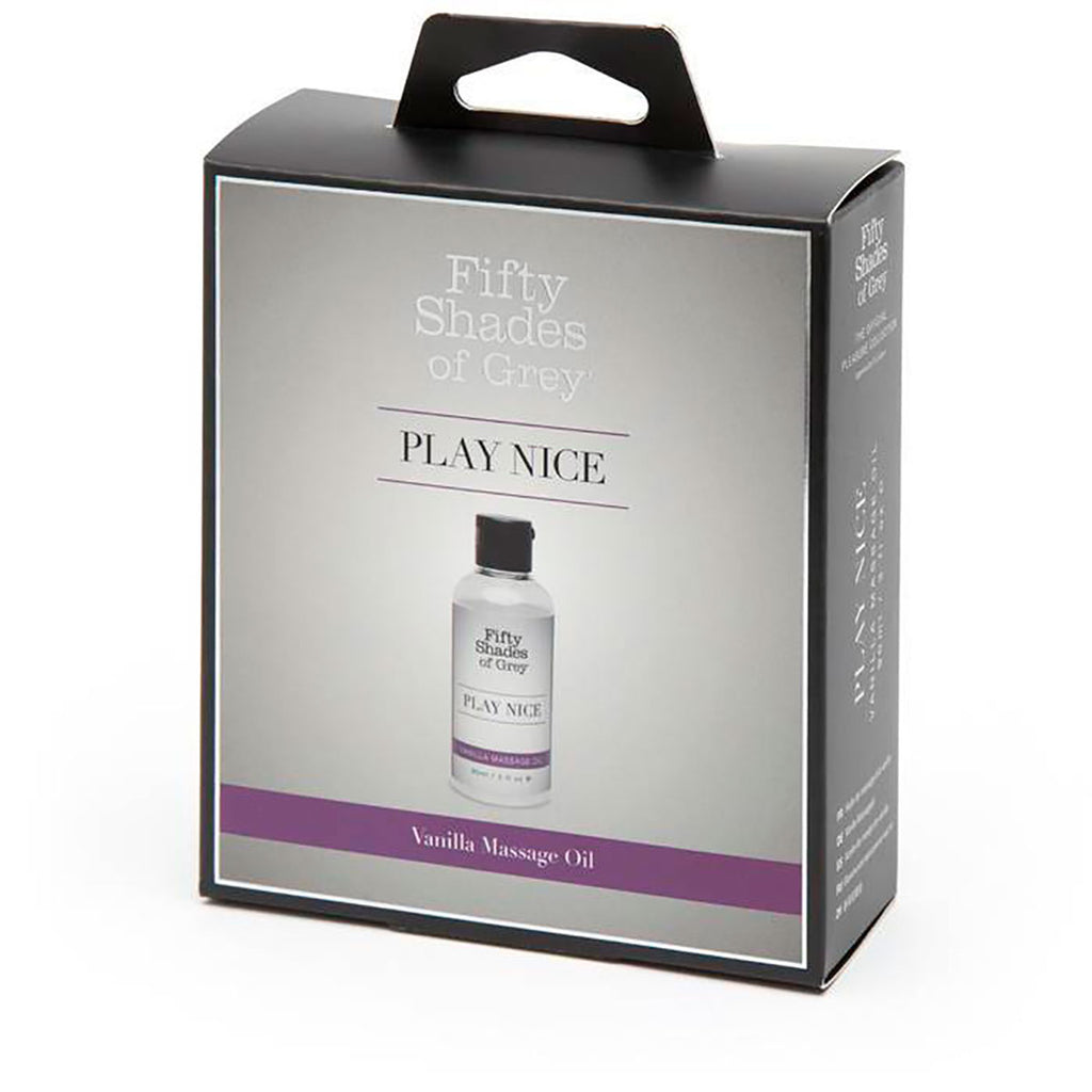 Fifty Shades - Play Nice Vanilla Massage Oil 3oz