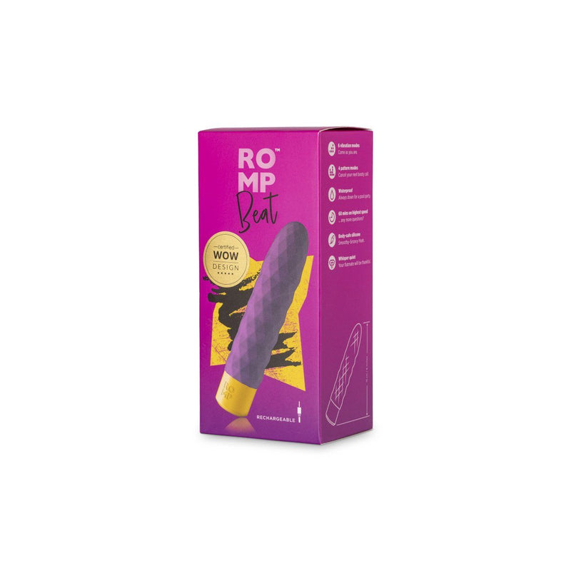 Romp Beat Purple | Bullet Vibrator | Mini Vibe Romp Beat Purple | Bullet Vibrator | Mini Vibe