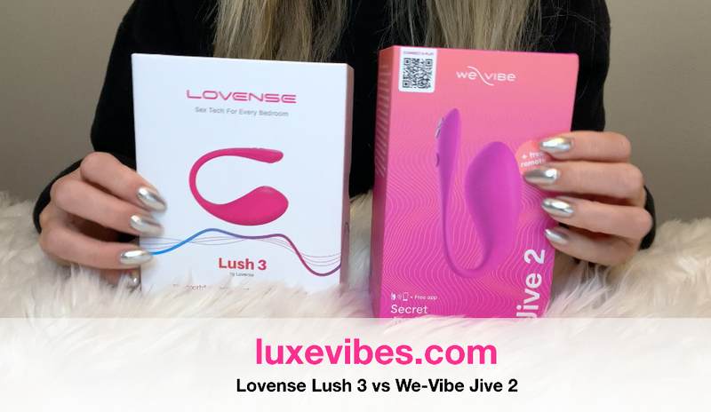 We-Vibe Jive 2 vs Lovense Lush 3 (Which One is Best for You?) We-Vibe Jive 2 vs Lovense Lush 3 (Which One is Best for You?)