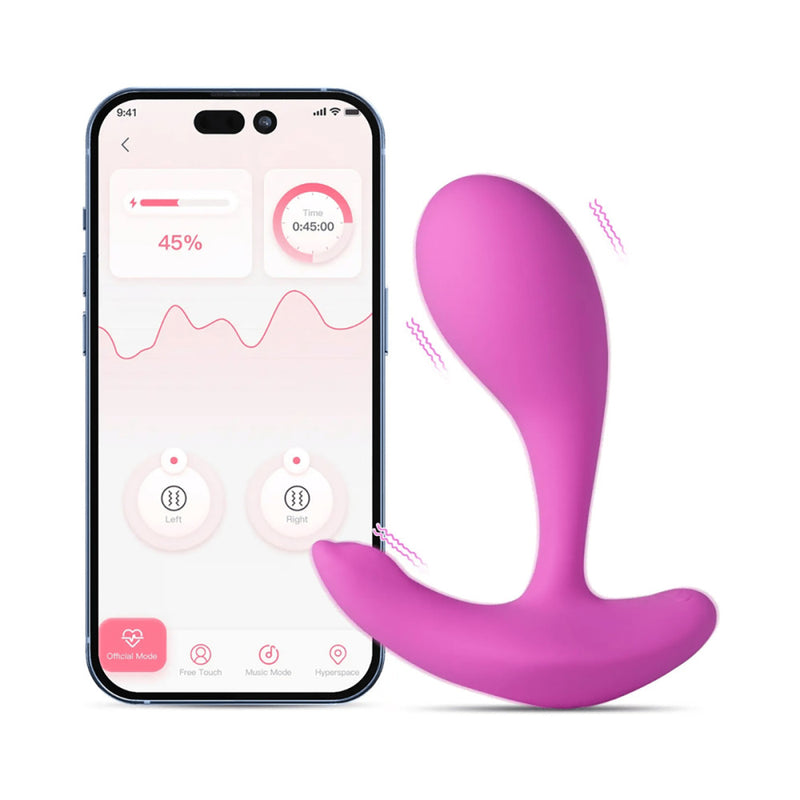 Honey Play Box Loli Wearable Clit and G-spot Vibrator with App
