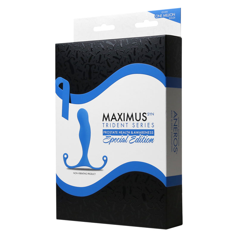 Aneros Maximus Syn Trident Series Special Edition Blue Aneros Maximus Syn Trident Series Special Edition Blue