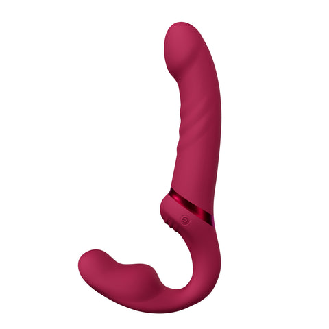 Lovense Lapis Vibrating Strapless Strap-On