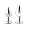 b-Vibe Jewel Metal Training Plug Set