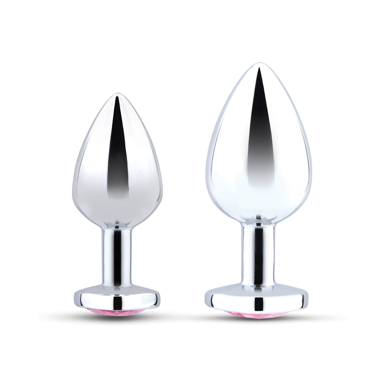 b-Vibe Jewel Metal Training Plug Set