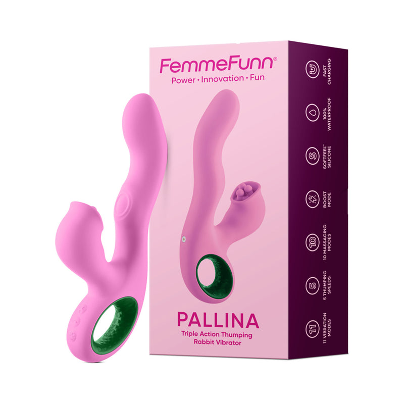 FemmeFunn Pallina Thumping Rabbit Pink