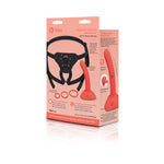 b-Vibe Beginners Strap-On Harness Set with 5 in. Silicone Dildo Peg
