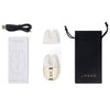 Le Wand Chrome Double Vibe - Limited Edition White/Gold