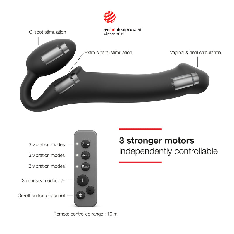 Strap-On-Me Vibrator Strapless Strap On