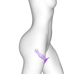 Strap-On-Me Curvy Plug Dil Metallic Purple
