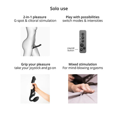 Strap-On-Me Multi-Orgasm Bendable Strapless Strap-On