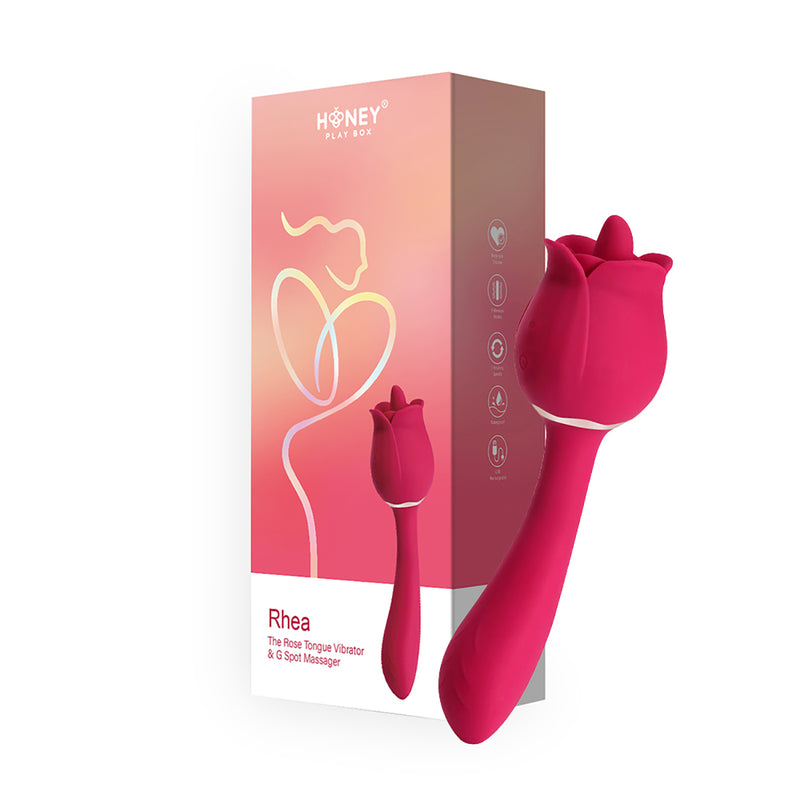 Rhea The Rose Massager - Red