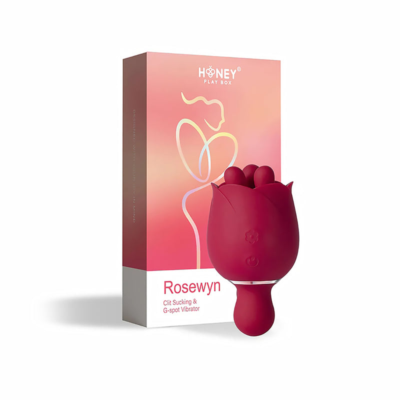Honey Play Box Rosewyn Rotating Rose Vibrator Honey Play Box Rosewyn Rotating Rose Vibrator
