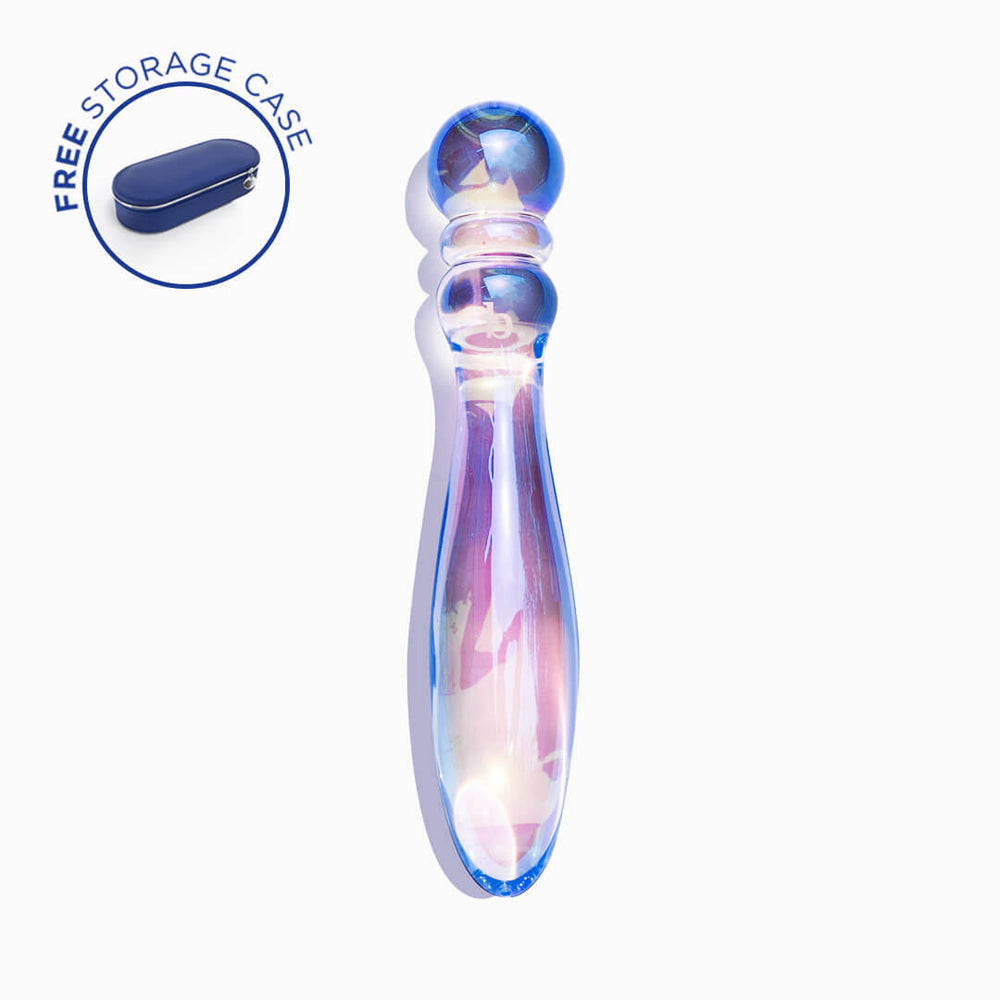 Biird Cecii Beaded Glass Dildo Biird Cecii Beaded Glass Dildo