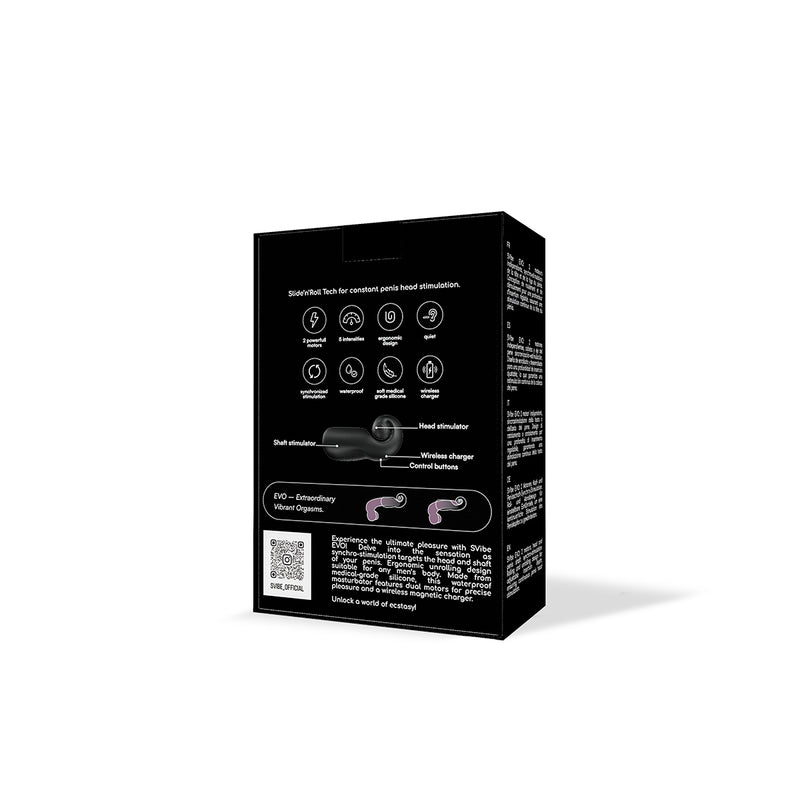 Snail Vibe Evo Back of Box