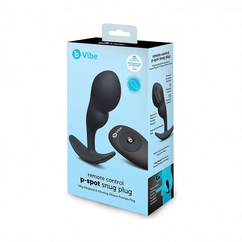 b-Vibe Vibrating P-Spot Snug Plug Box