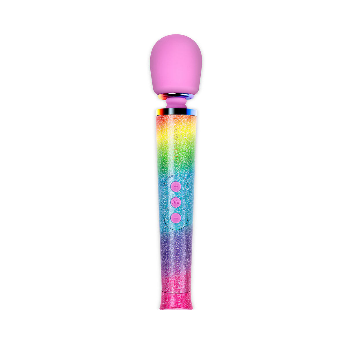 le wand vibrator Le Wand All That Glimmers Small Wand Vibrator Blue – Condomania.com