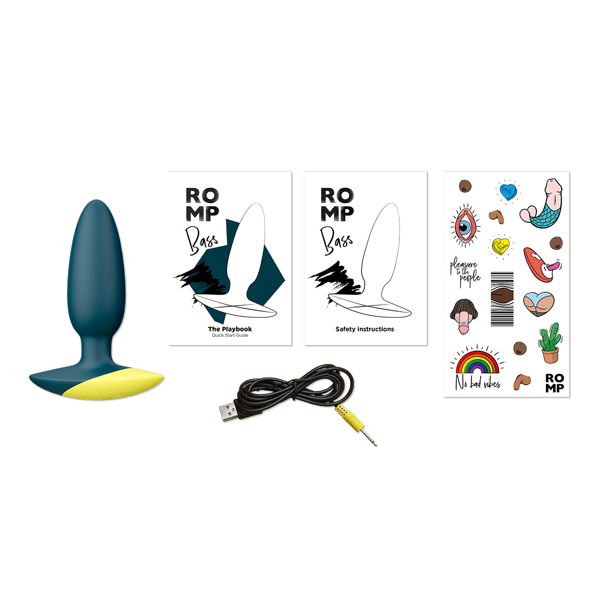 ROMP Bass Vibrating Anal Plug ROMP Bass Vibrating Anal Plug