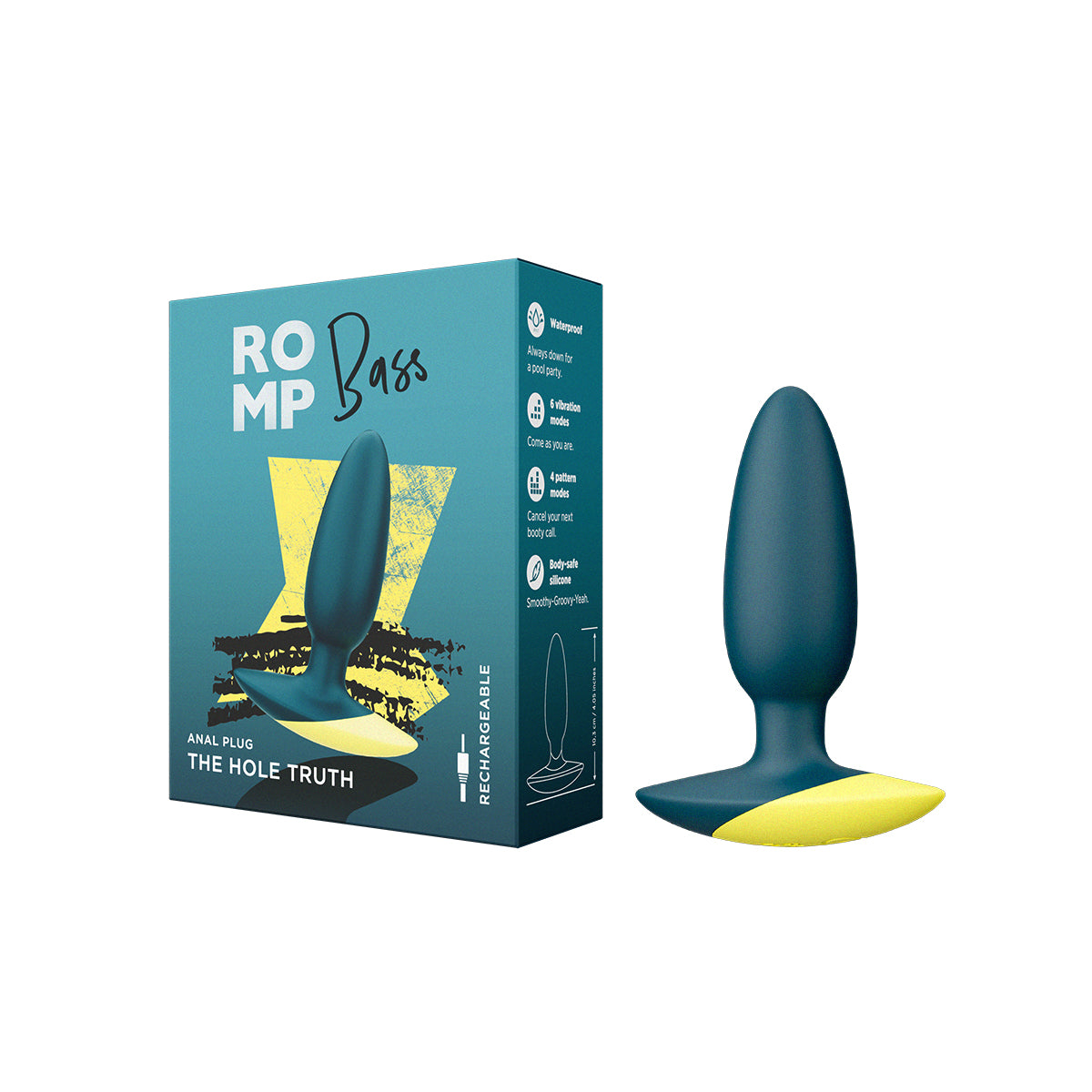 ROMP Bass Vibrating Anal Plug ROMP Bass Vibrating Anal Plug