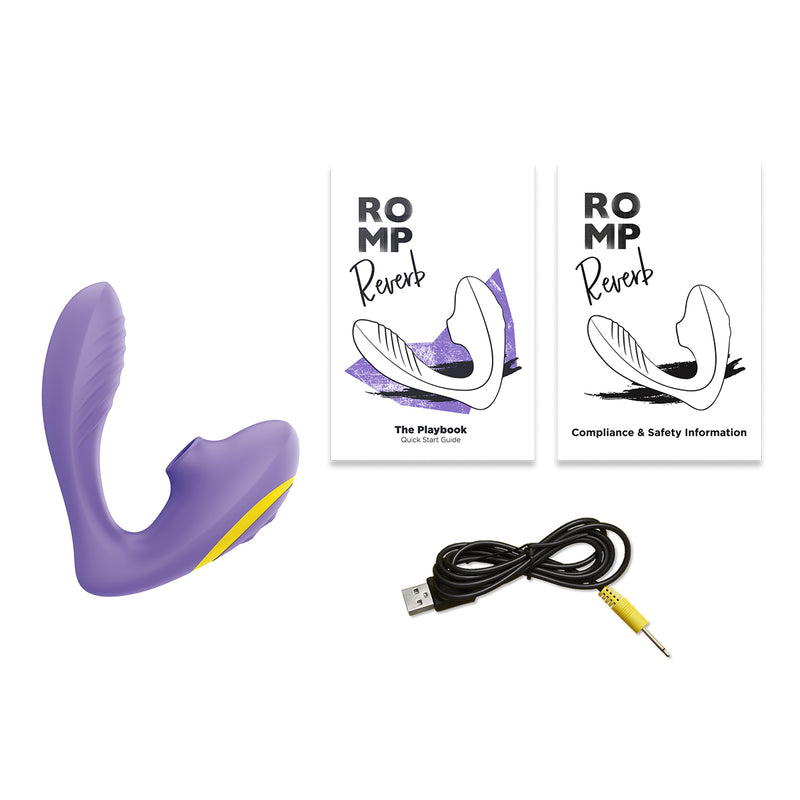 ROMP Reverb G-Spot & Clitoral Suction Stimulator
