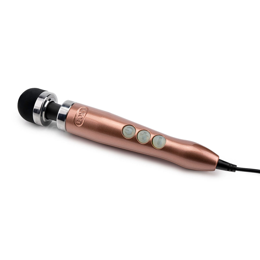 Doxy Die Cast 3 Compact Wand Vibrator Rose Gold