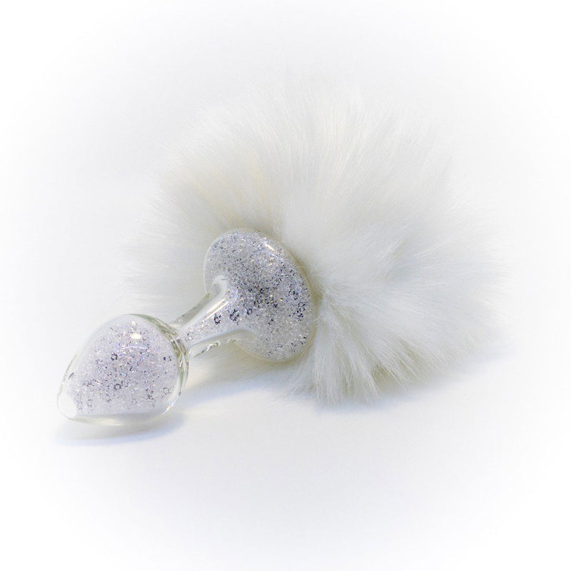 Crystal Delights Magnetic Sparkle Bunny Tailed Butt Plug