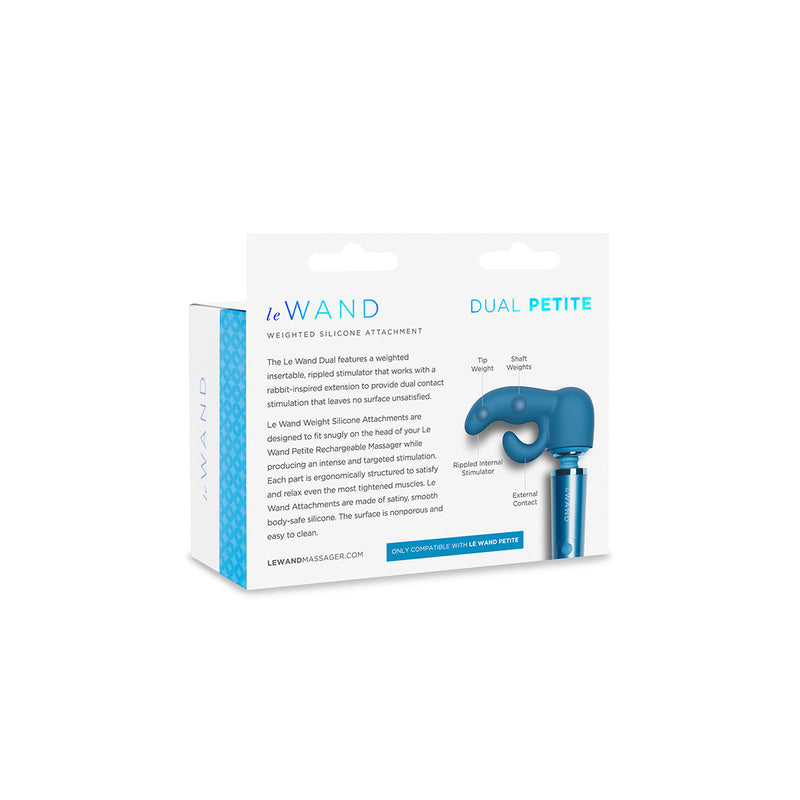 Le Wand Petite Dual Weighted Silicone Attachment