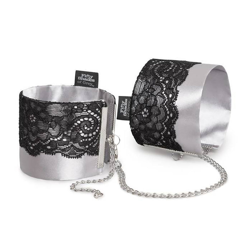 Fifty Shades - Play Nice Satin Wrist Cuffs