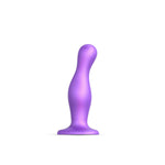 Strap-On-Me Curvy Plug Dil Metallic Purple - Large
