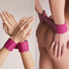 Strap-On-Me Curious Leatherette Harness - Fuchsia