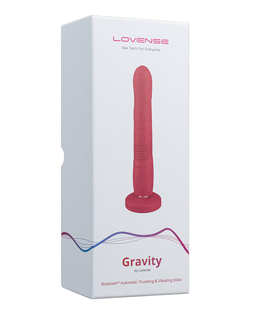 Lovense Gravity Vibrating Thrusting Dildo