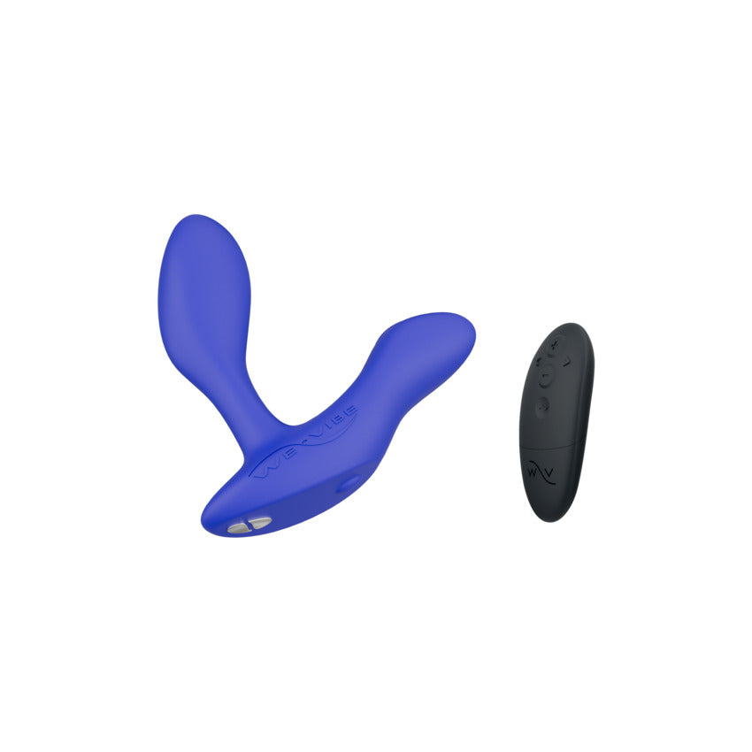 We-Vibe Vector+ Blue with Black Remote