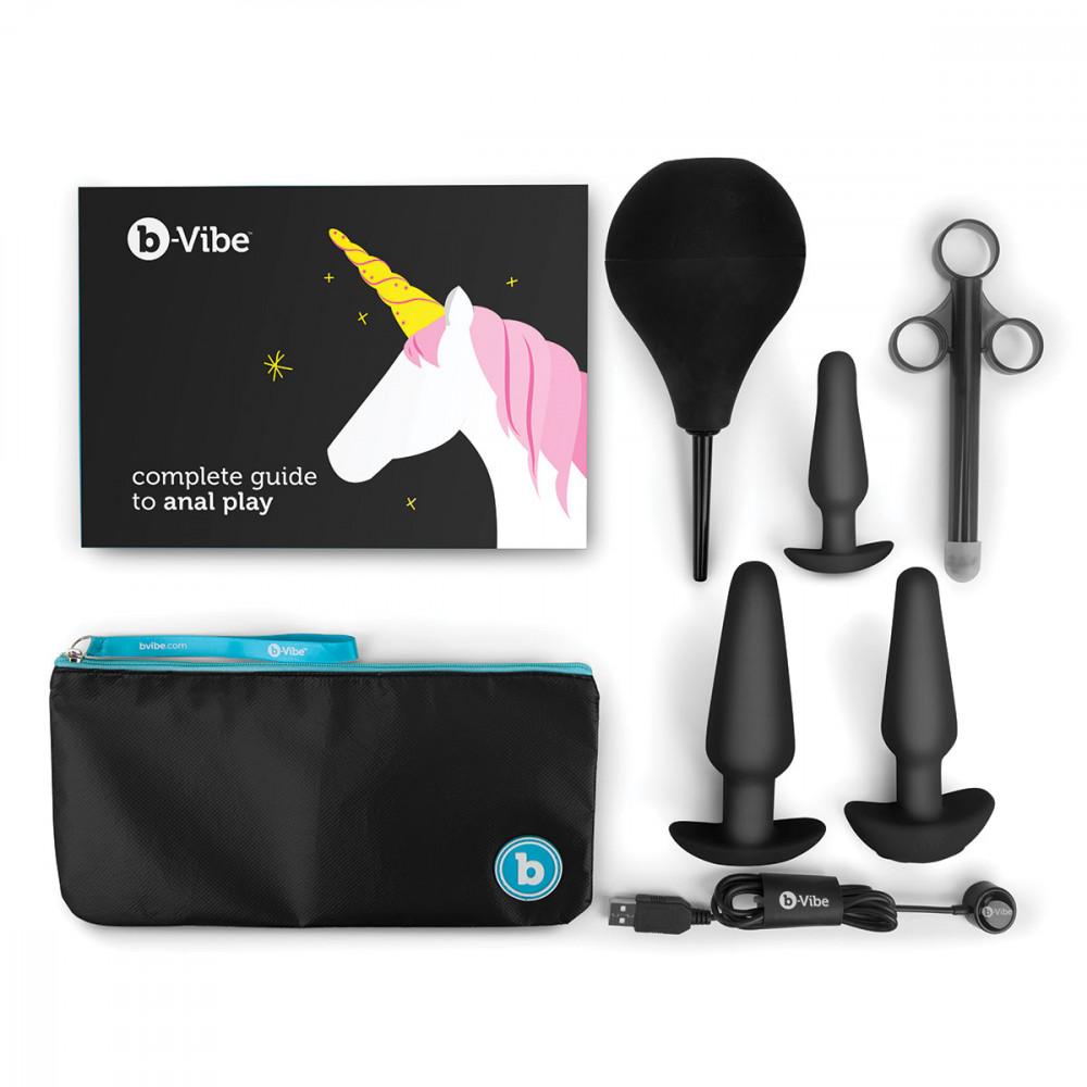 B-Vibe Anal Training Set in Black