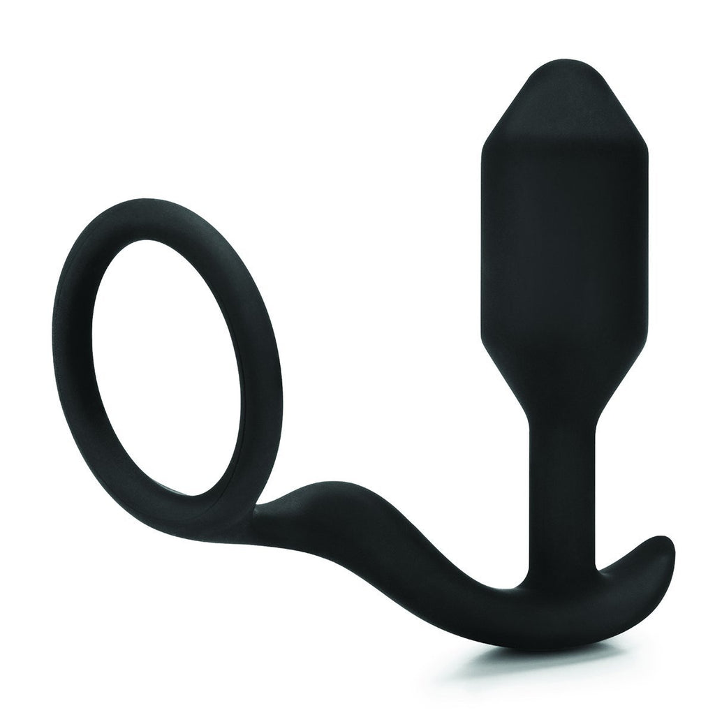 B-Vibe Snug & Tug Ring Plug - Luxe Vibes Boutique