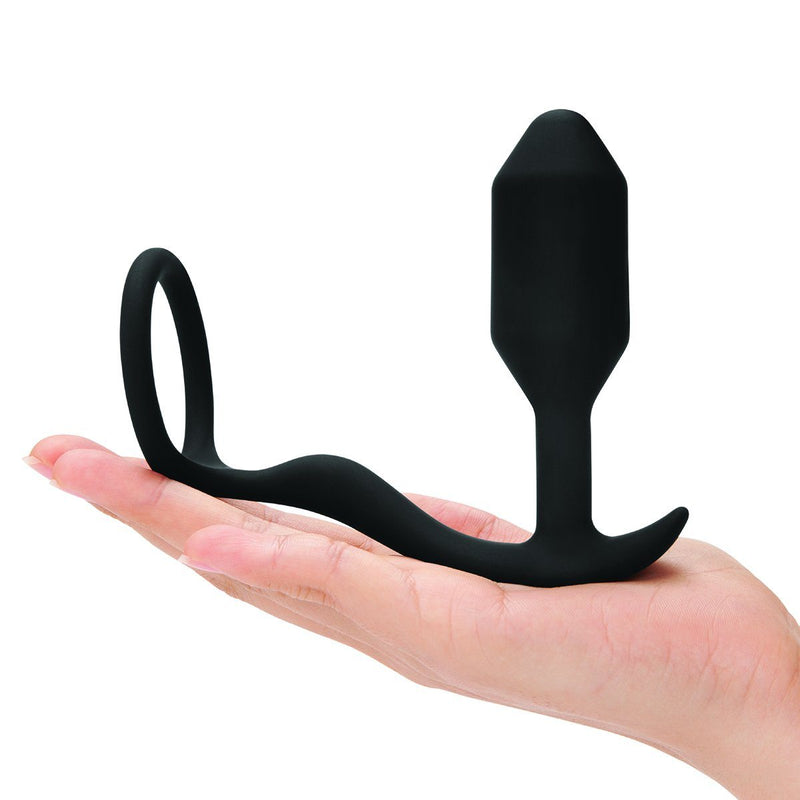 B-Vibe Snug & Tug Ring Plug - Luxe Vibes Boutique