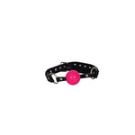 Sex Kitten Silicone Ball Gag Pink - Luxe Vibes Boutique